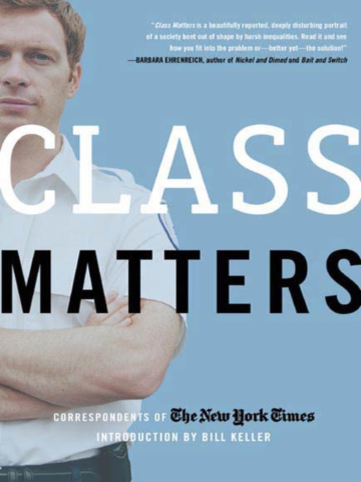 Title details for Class Matters by The New York Times - Wait list